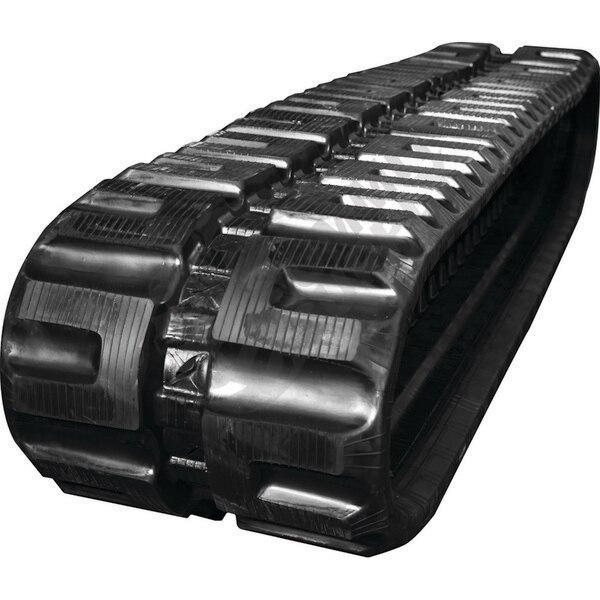 B450X86X63 Rubber Track with CLug Tread Pattern